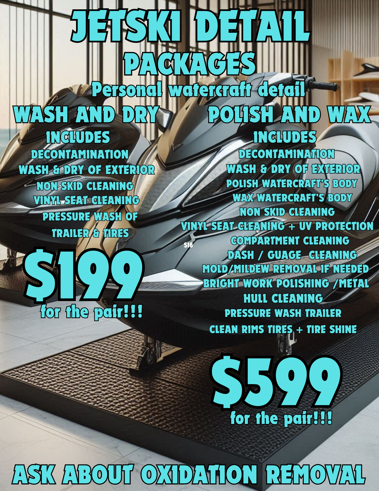 Jet ski package